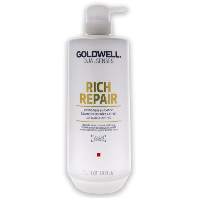 parfume svar tandpine Goldwell Unisex HAIRCARE Dualsenses Rich Repair Shampoo 34 oz - Walmart.com