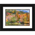 thumbnail image 1 of Goldwitz, Robert 14x11 Black Ornate Wood Framed with Double Matting Museum Art Print Titled - Tillson Lake, 1 of 4