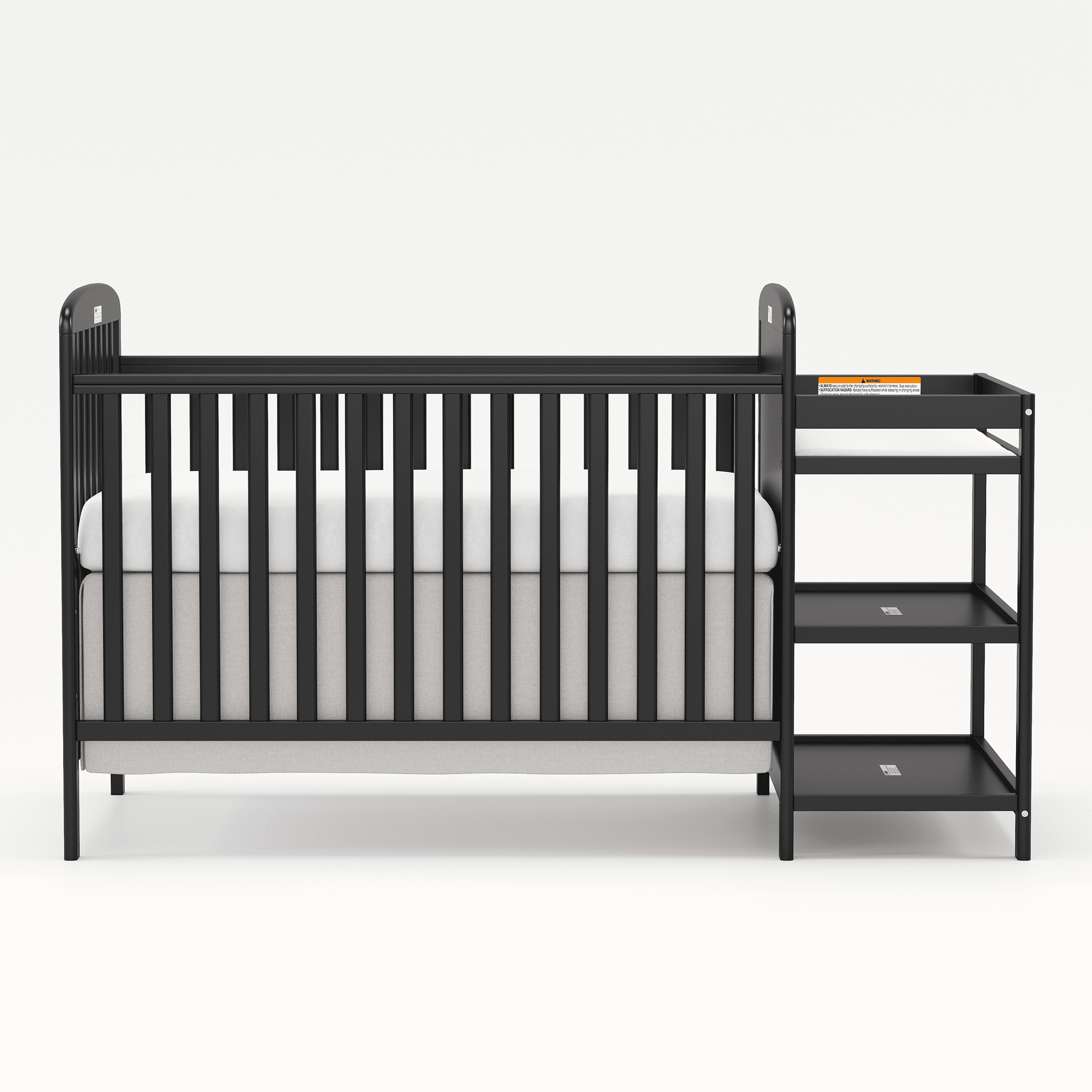 crib with changing table amazon