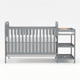 thumbnail image 1 of Goldzone 3-in-1 Convertible Baby Crib with Changing Table,Storm Gray, 1 of 13
