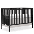 thumbnail image 1 of Goldzone 5-in-1 Convertible Crib, Non-Toxic Finishes, Black, 1 of 10