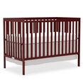 thumbnail image 1 of Goldzone 5-in-1 Convertible Crib, Non-Toxic Finishes, Cherry, 1 of 10
