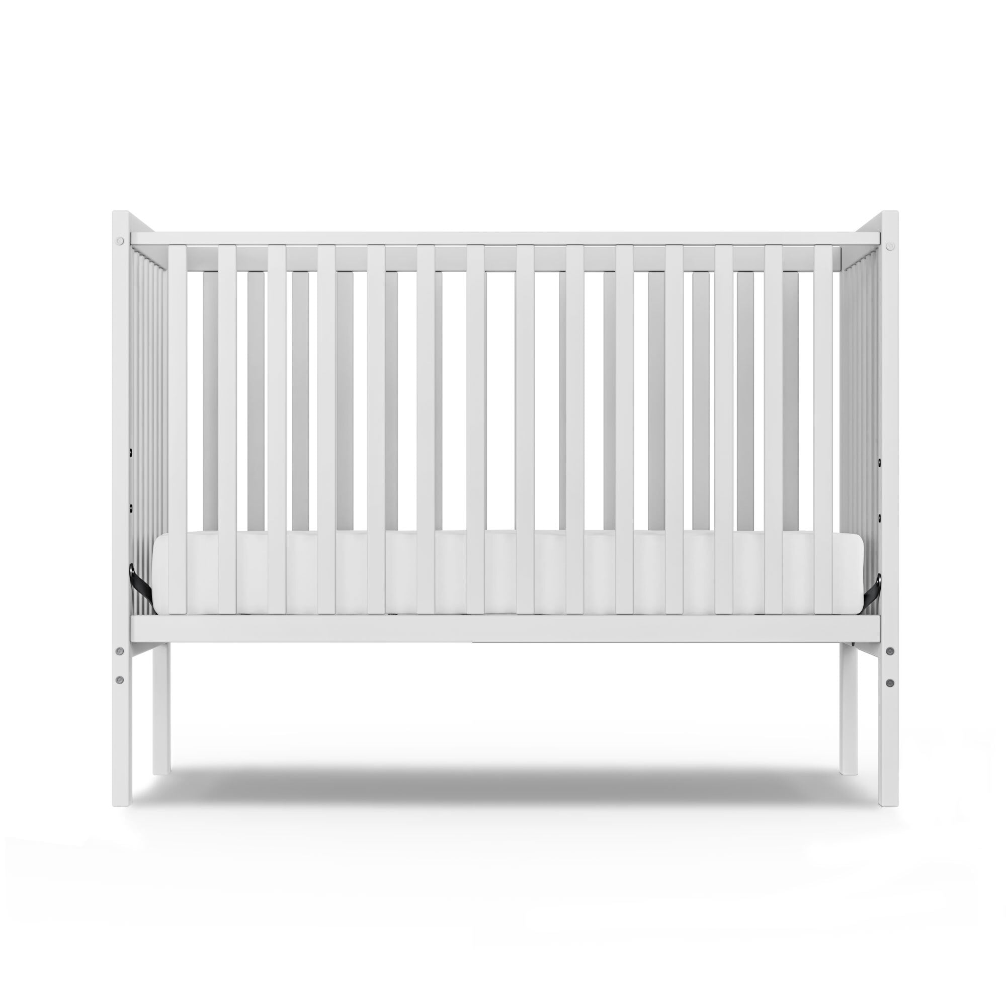 Sesslife 5 In 1 Convertible Crib Baby Bed Converts from Baby Crib to Toddler Bed Fits Standard Full Size Crib Mattress White Walmart