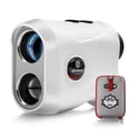thumbnail image 1 of Golf 1200 Yards Rangefinder with Slope and Pin Lock Vibration Mode Continuous Scan 7X Magnification Range Finder with Rechargeable Battery,High-Precision Flag, 1 of 6