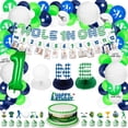 thumbnail image 1 of Golf 1st Birthday Decorations, include Hole In One Banner, Golf Monthly Photo Banner, One Year Old Centerpiece, Cake Toppers, Balloons for Boys Baby First Birthday Party Supplies Golf Party Supplies, 1 of 6