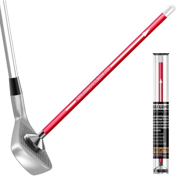 Golf Alignment Rods,Golf Club Alignment Sticks, Swing Aid Accessories Visualize Calibrate Golf Shots,hit The Target with The Right Golf Swing,Golf