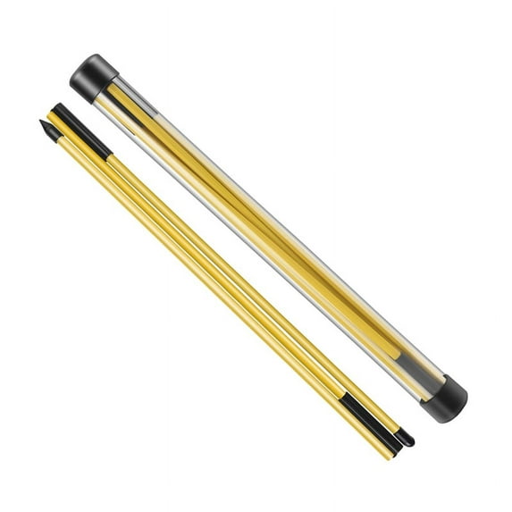 Golf Alignment Sticks Training Aid 2 Pack,3-Section 48 inch Golf Swing Trainers Foldable Practice Rods Aiming Sticks