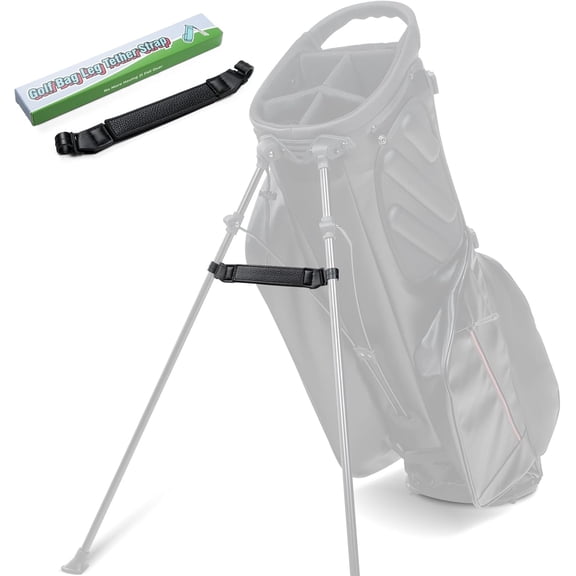 Golf Bag Accessories Golf Bag Leg Tether Strap Golf Stand Bag, Stabilized Golf Club Bag Holder,Golf Equipment Golf Bag Holder Does Not Slip