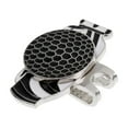 thumbnail image 1 of Golf Bag Pattern Alloy Golf Ball Marker with Hat & Visor Clip Lightweight Portable, 1 of 7