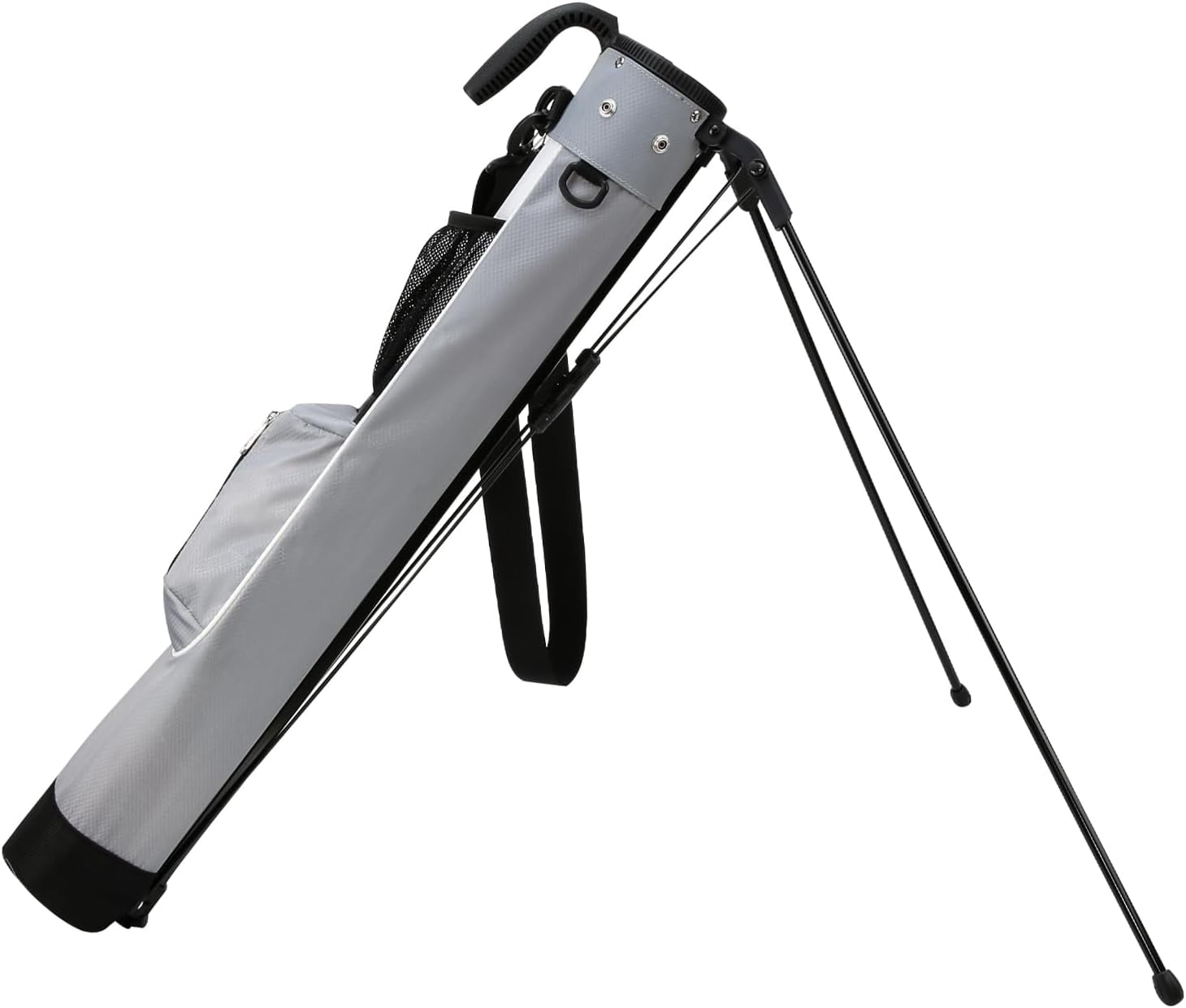 Golf Bag with Stand and Strap - Ultra-Lightweight Pitch and Putt Carry Bag Holds Up to 9 Clubs - Waterproof Driving Range Travel Bag for Par 3 & Executive Courses