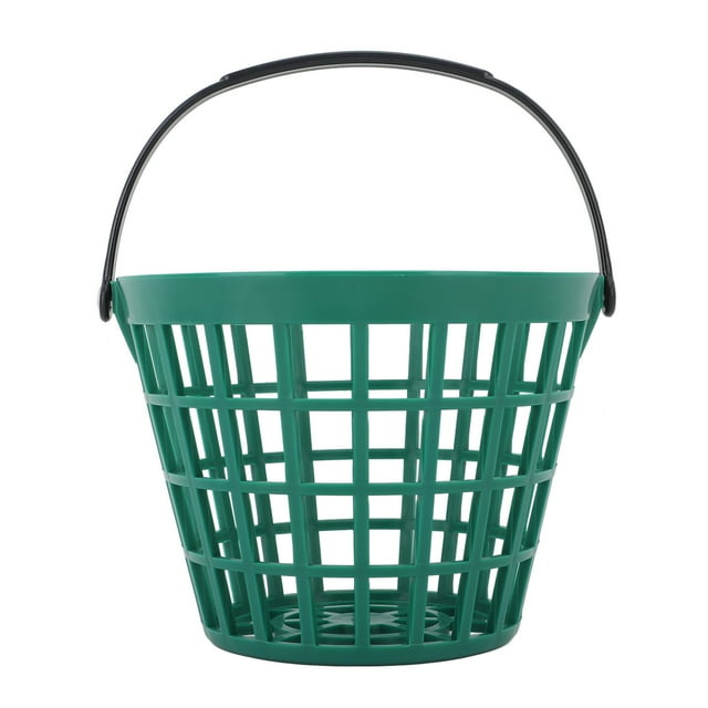 Golf Ball Basket Golfball Container with Handle Nylon Plastic Golf Ball