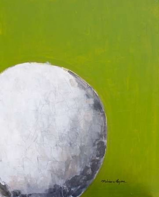 Golf Ball Canvas Art - Melissa Lyons (22 x 28)