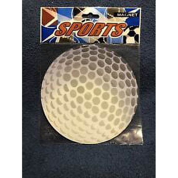 Golf Ball Car Fridge Magnet Team Sport Locker