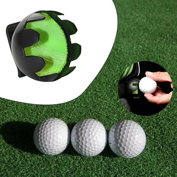Golf Ball Cleaner, Golf Ball Washer, Attaches to Belt, Cleaning Gadgets, with Retainer Clip for Men,Fathers Day,Outdoor Sport