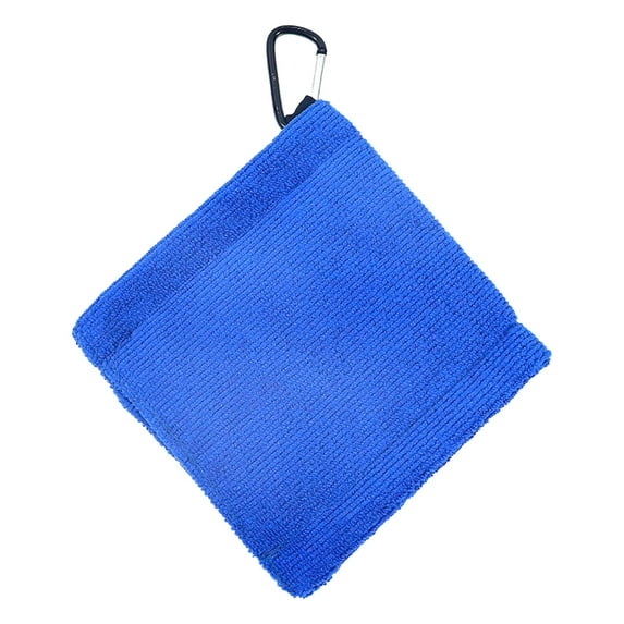 Golf Ball Cleaning Towel Portable Dual-Sided Microfiber Wipe for Golf Accessories 1-Piece Sports Towel for Men Women Fast-Drying and Easy to Clean for Outdoor