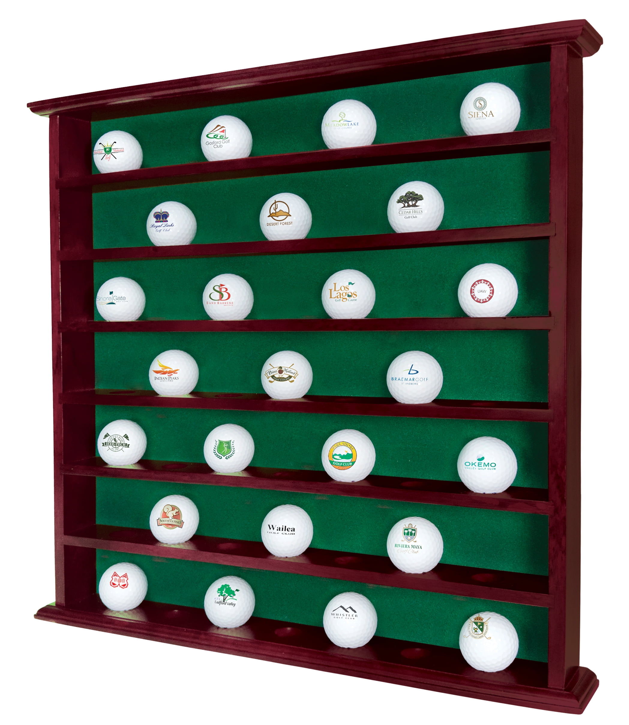 Golf Ball Display Cabinet (Holds 49 Balls)
