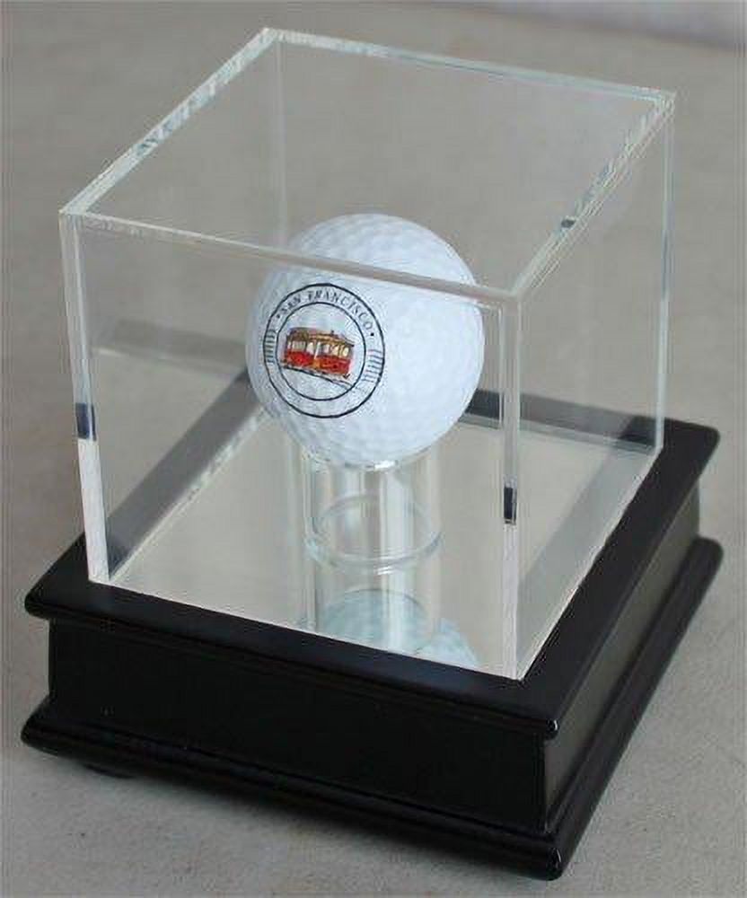 Golf Ball Display Stand Case GB13BLA (Black Stand)