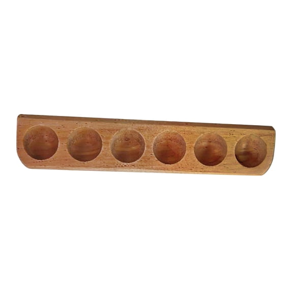 Golf Ball Display Stand Wooden Organizer Storage Holder Smooth Wood Material for Desk Office Collectors Home Decor
