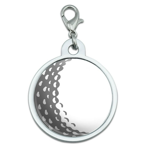 Golf Ball - Golfing Large Metal ID Pet Dog Tag