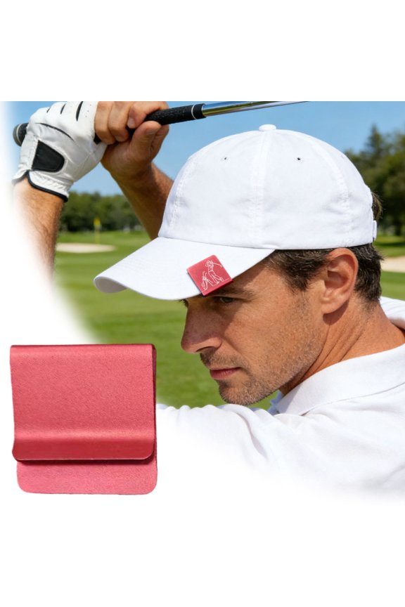 Golf Ball Markers, Blank Aluminum Hat Brim Clips, Engravable Metal Golf Hat Clips for Laser Engraving, DIY Craft Accessories for UV Printing Personalized Gifts Small Business