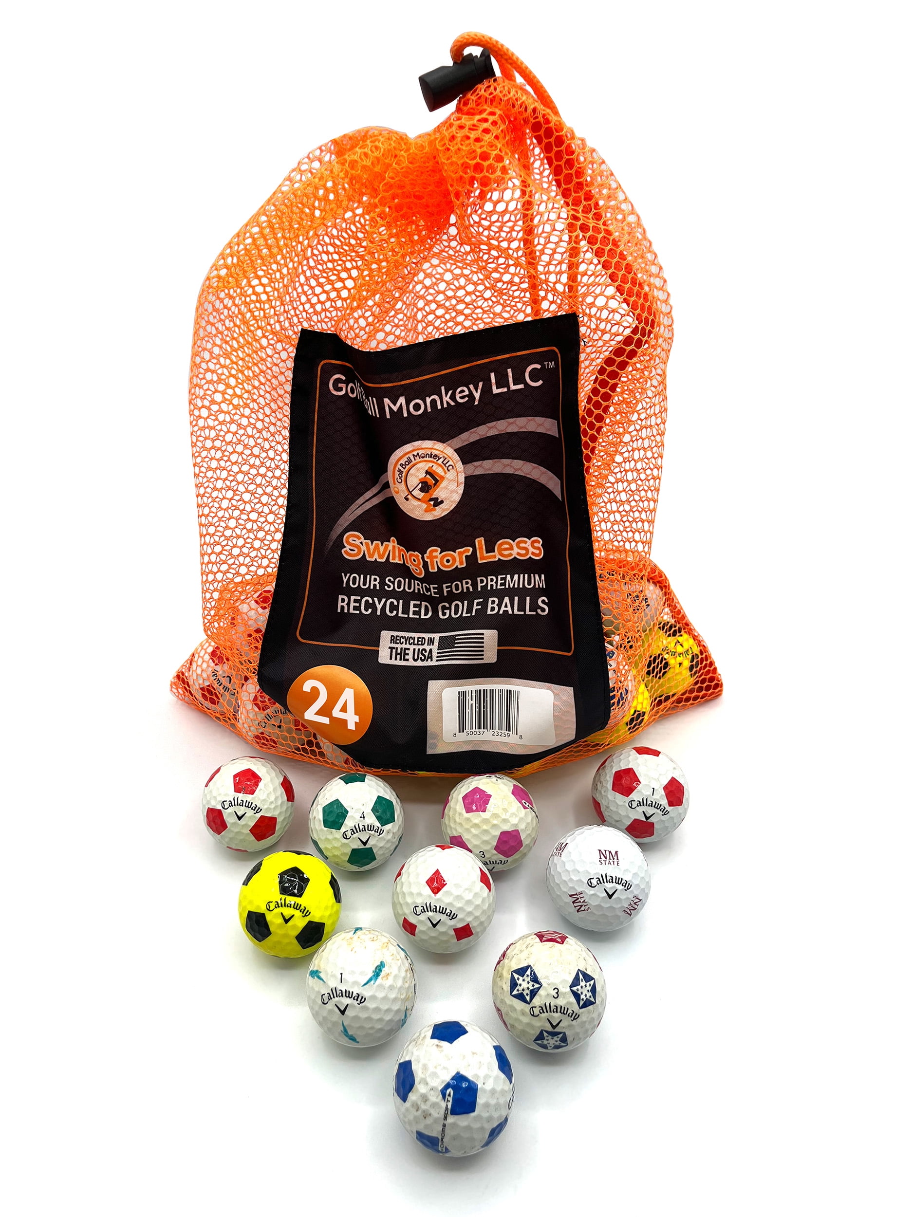 Golf Ball Monkey Cheap Recycled Golf Balls for Callaway Golf Balls