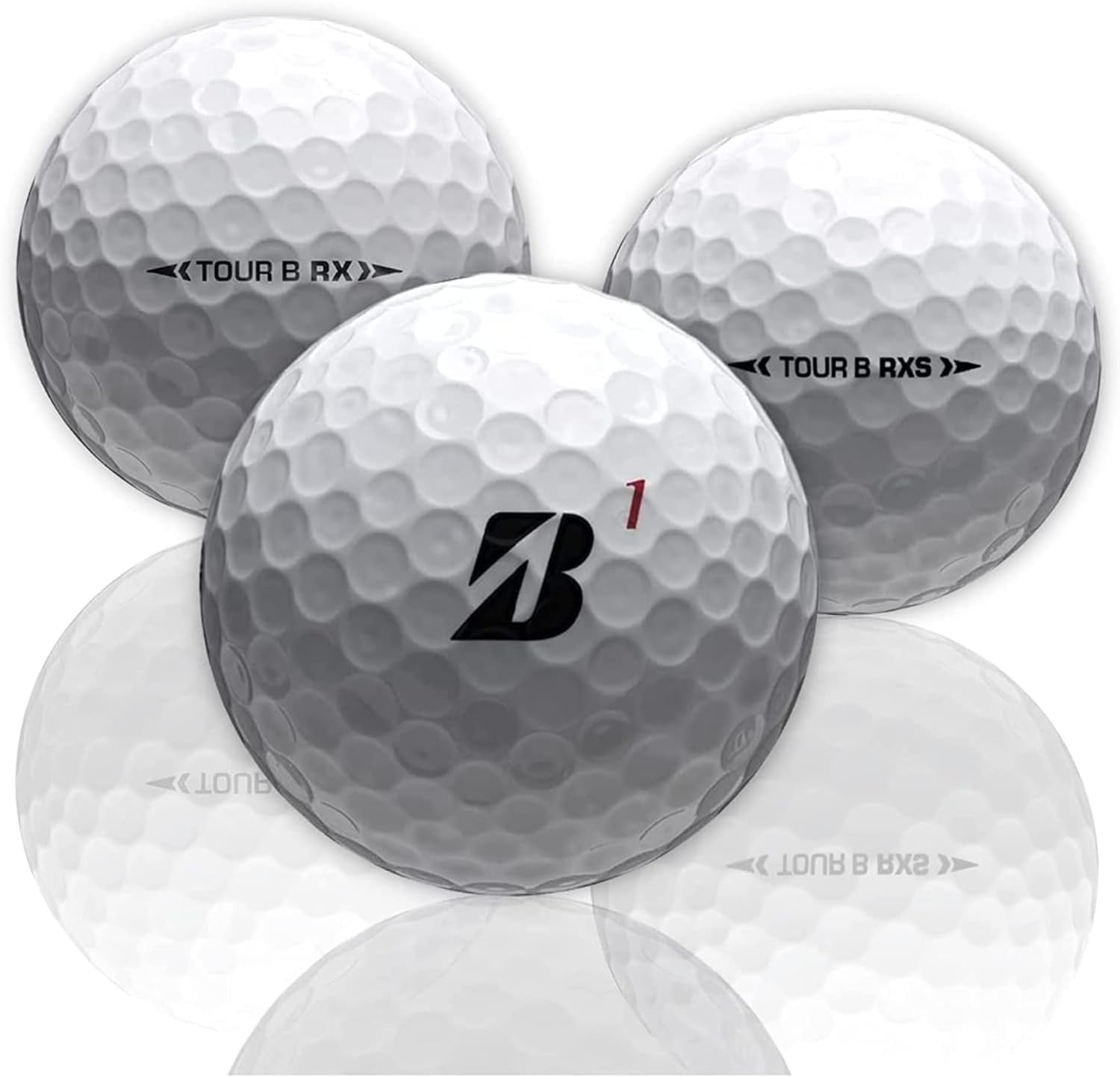 Golf Ball Monkey Cheap Recycled Golf Balls Bridgestone Tour B RX Golf Ball & Tour B RXS Golf Balls White 24 Pack - 4A / Near Mint Golf Balls Bridgestone Tour Golf Balls Recycled for Men and for Women