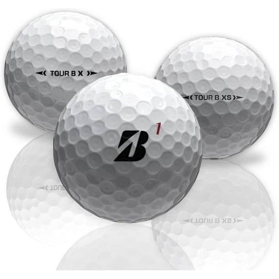 Golf Ball Monkey Cheap Recycled Golf Balls Bridgestone Tour B X Golf Ball & Tour B XS Golf Balls White 24 Pack - 4A / Near Mint Golf Balls Bridgestone Tour Golf Balls Recycled for Men and for Women