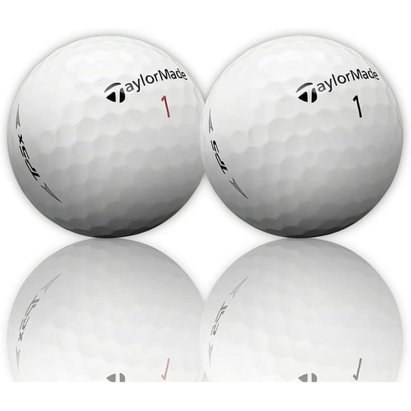 Golf Ball Monkey Cheap Recycled TaylorMade TP5 and TP5X Golf Balls Bulk White - 48 Pack 4A / Near Mint TaylorMade TP5X & TP5 Golf Balls for Men and for Women