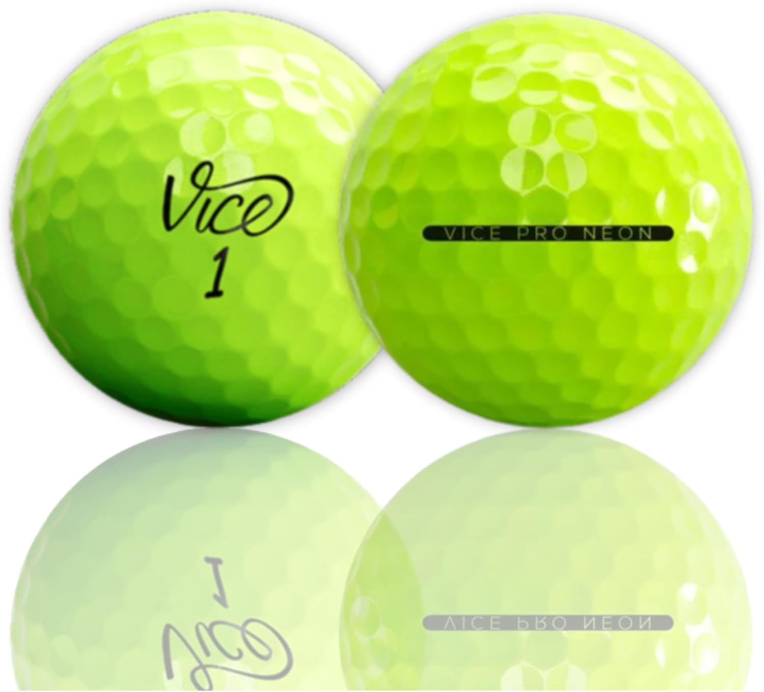 Golf Ball Monkey Cheap Recycled Vice Pro Neon Golf Balls 48 Pack Good Condition -Vice Pro Golf Balls, Vice Pro Plus Golf Balls, Vice Pro Soft Golf Balls Neon -Vice Golf Balls Pro Recycled Golf Balls