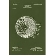 Golf Ball Patent Art Print