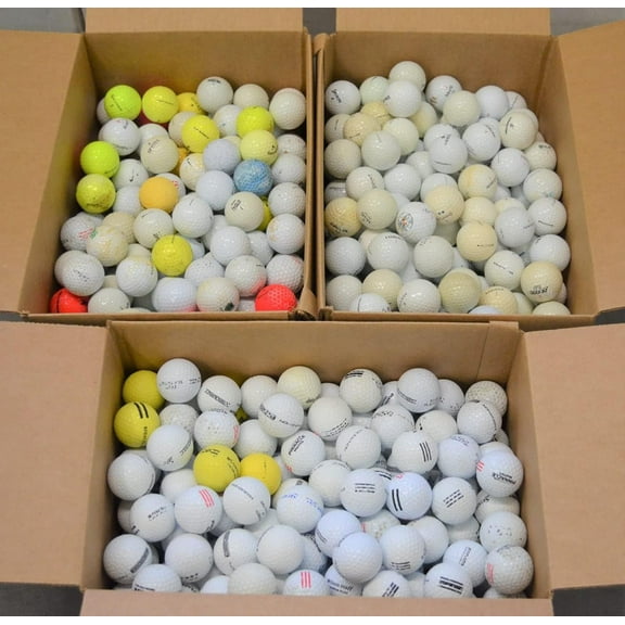 Golf Ball Planet - 1000 Shag/Practice/Range/Hit Away Recycled Golf Balls
