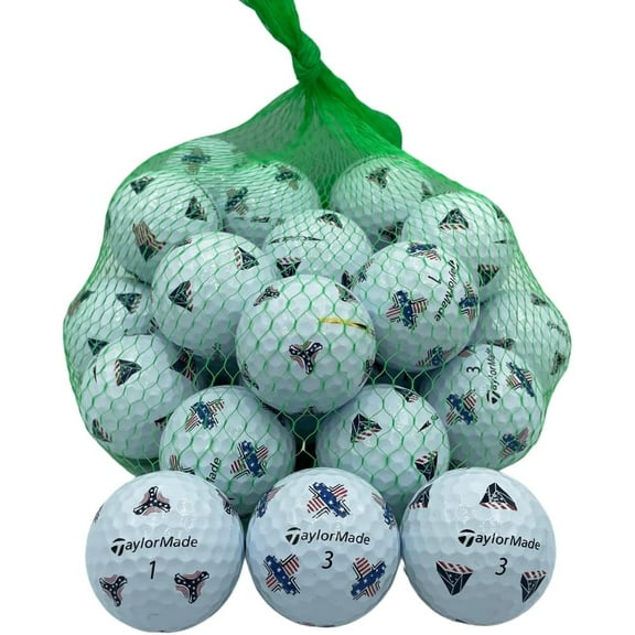 Golf Ball Planet - 24 Taylormade TP5 Pix Recycled Golf Balls (5A / Mint, TP5 Pix USA)