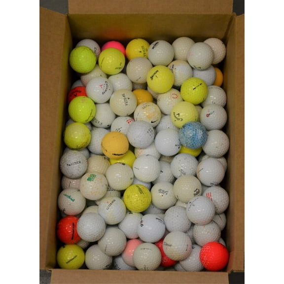 Golf Ball Planet - 300 Shag/Practice/Hit Away/Range Recycled Golf Ball Mix