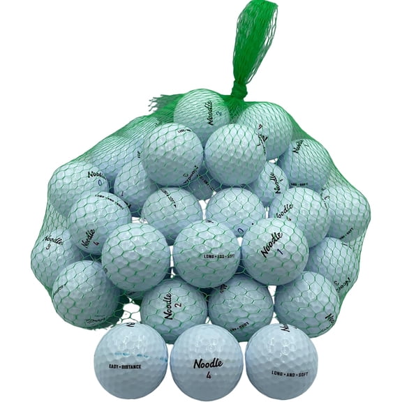 Golf Ball Planet - 50 Pack Noodle Mix Recycled Golf Balls (5A/Mint)