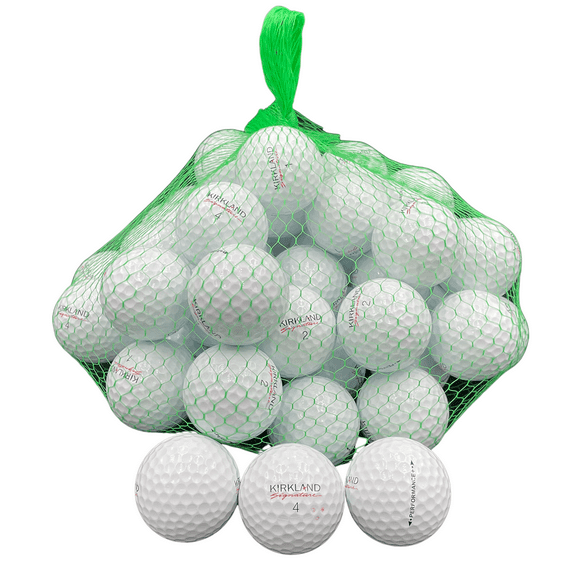 Golf Ball Planet - 50 Pack Recycled Golf Balls for KlRKLAND (5A/Mint)