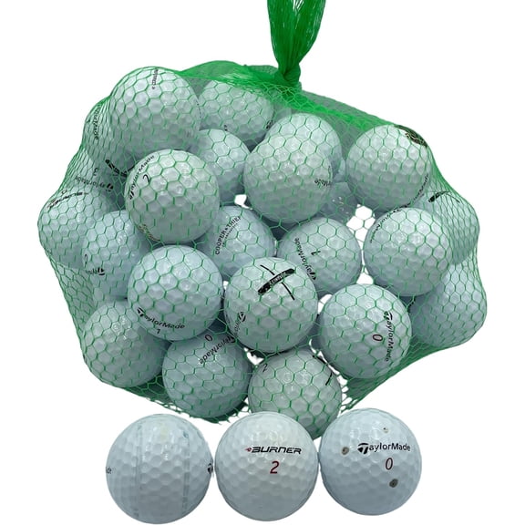 Golf Ball Planet - 50 Pack Recycled Golf Balls for Taylormade (4A/Near Mint)