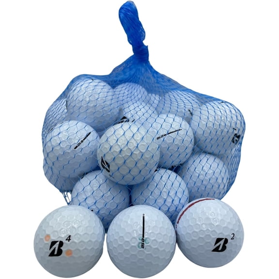 Golf Ball Planet - Bridgestone E12 Recycled Golf Balls 5A/Mint (24 Pack, White)
