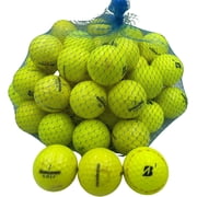 Golf Ball Planet - Bridgestone Mix Recycled Golf Balls 50 Pack, 3A/Good, Yellow