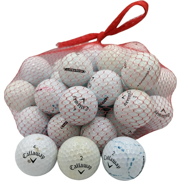 Golf Ball Planet - Callaway Supersoft Recycled Golf Balls (50 Pack, 3A/Good)