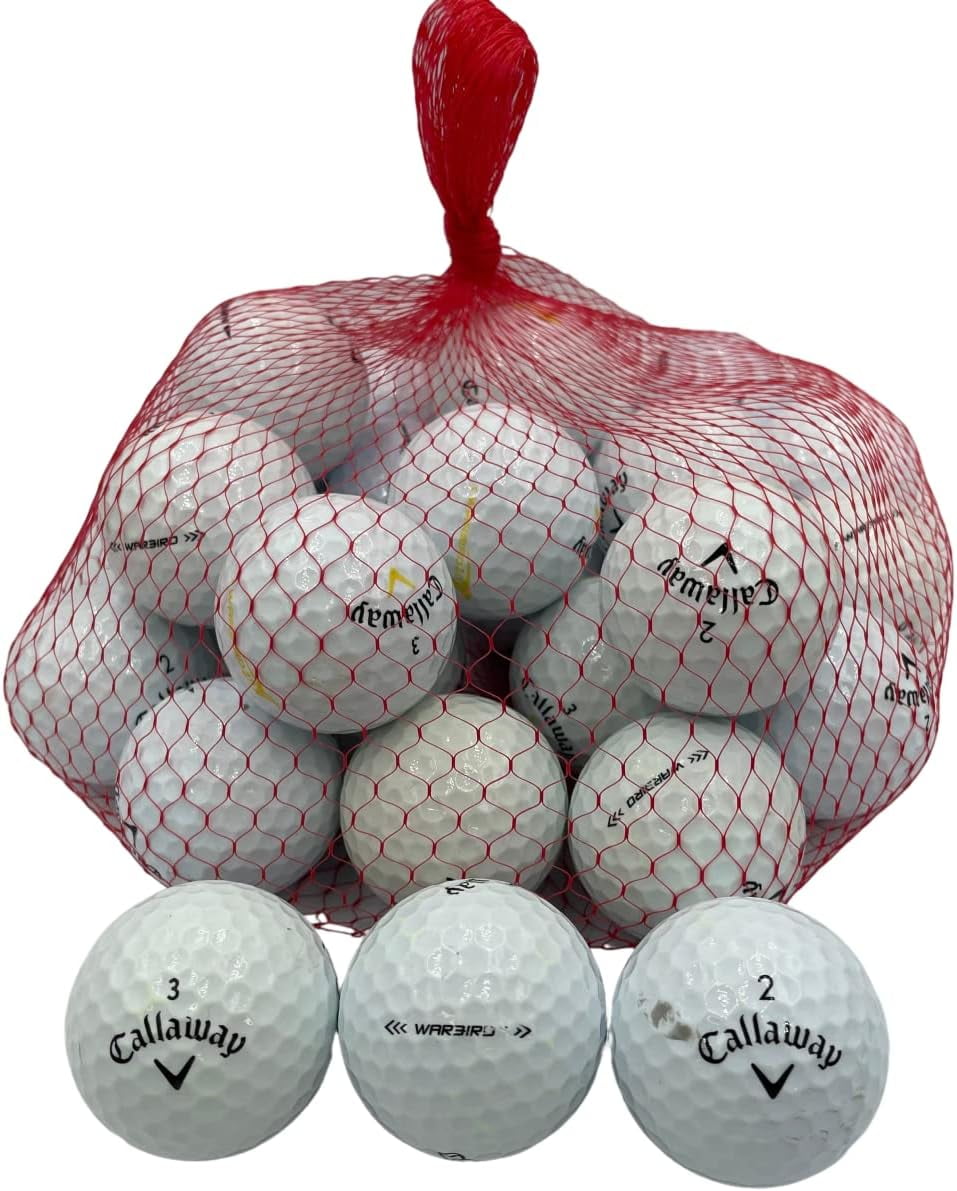 Golf Ball Planet - Callaway Warbird Recycled Golf Balls 4A/Near Mint (24 Pack)