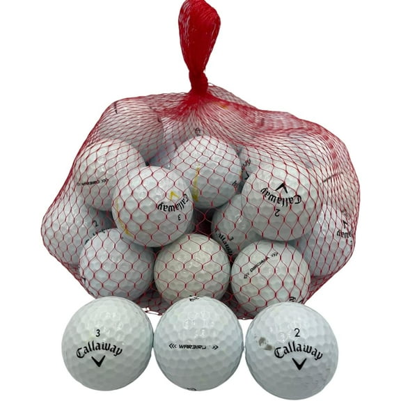 Golf Ball Planet - Callaway Warbird Recycled Golf Balls 4A/Near Mint (24 Pack)