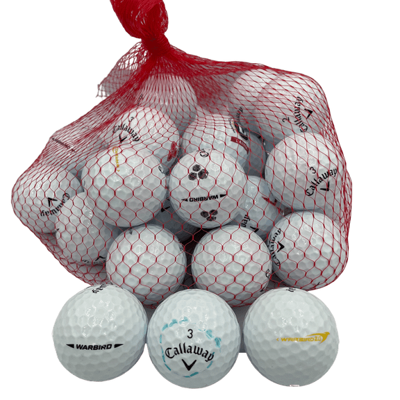 Golf Ball Planet - Callaway Warbird Recycled Golf Balls 5A/Mint (24 Pack)