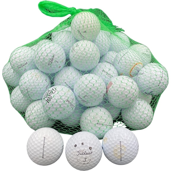 Golf Ball Planet - Pro V1 2022 3A/Good Recycled Golf Balls (50 Pack)