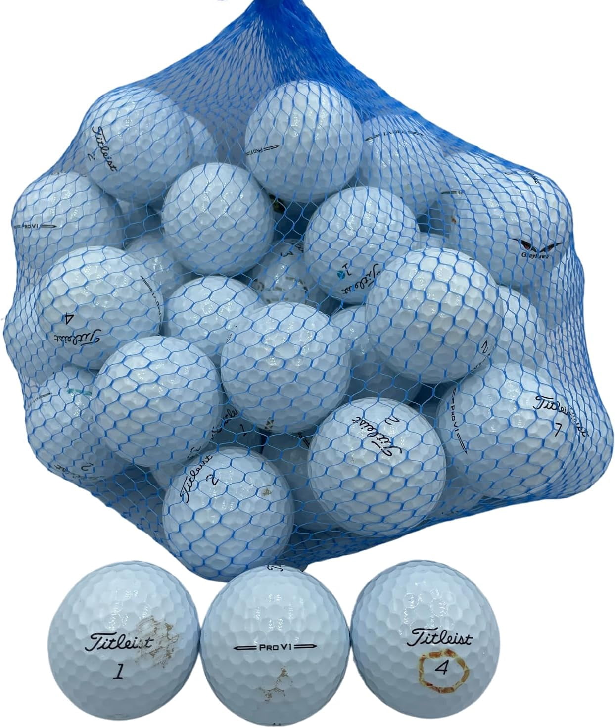 Golf Ball Planet - Pro V1 2023 4A/Near Mint Recycled Golf Balls (50 Pack)