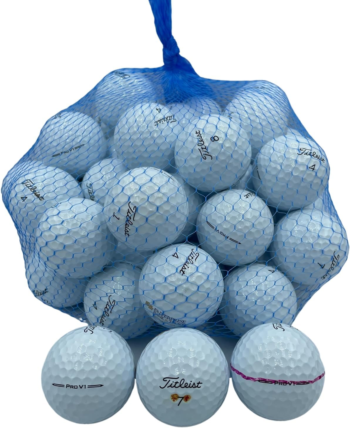 Golf Ball Planet - Pro V1 2023 5A/Mint Recycled Golf Balls (50 Pack)