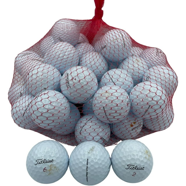 Golf Ball Pro V1x 2023 4A/Near Mint Recycled Golf Balls (100 Pack)
