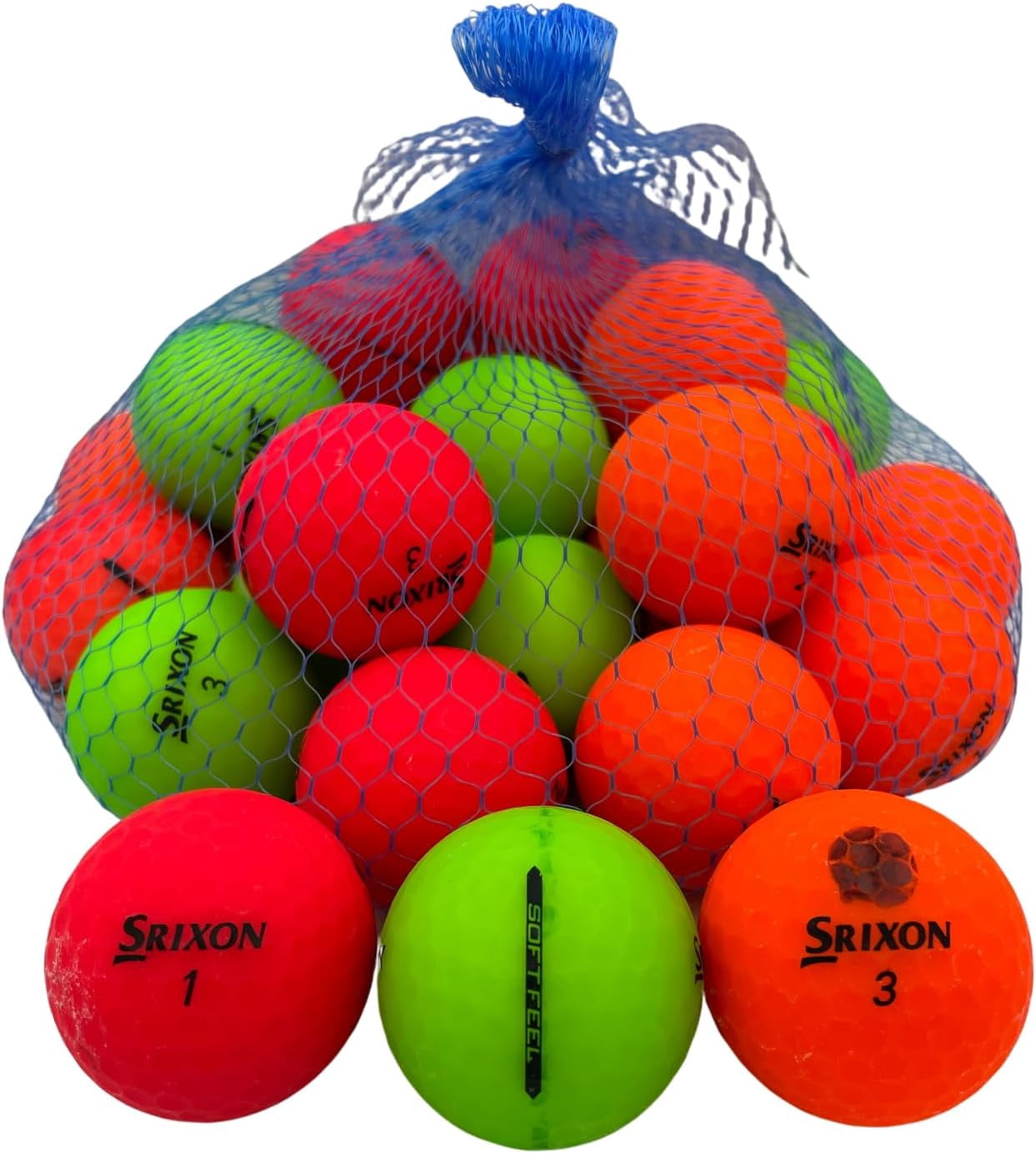 Golf Ball Planet Srixon Soft Feel Recycled Golf Balls 4A Near Mint golf-ball-planet-srixon-soft-feel-recycled-golf-balls-4a-near-mint