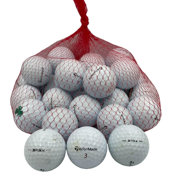 Golf Ball Planet - Taylormade TP5x Recycled Golf Balls 3A/Good (24 Pack)