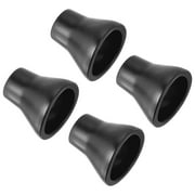 Uxcell Golf Ball Retriever Grabber Putter Grip Suction Cup Pick Up Back Save Black 4 Pack