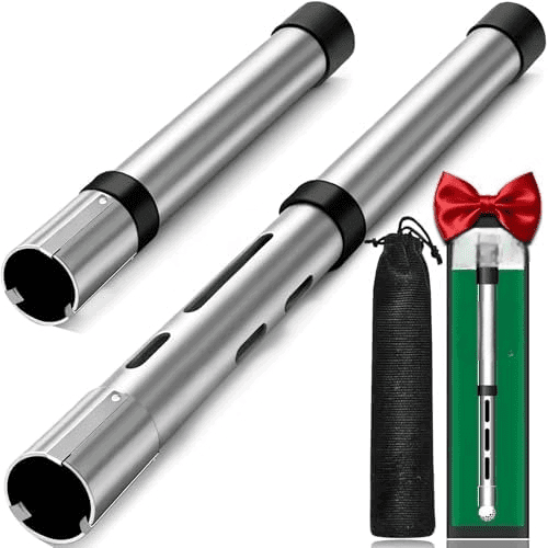 Golf Ball Retriever Tube, Adjustable Telescopic Aluminum Alloy Ball Picker, Lightweight Collector Device with Storage Bag, Portable Ball Gathering Tool for Men Women$$Sport & Recreation Other